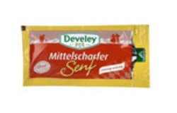 Develey Senf mittelscharf Beutel